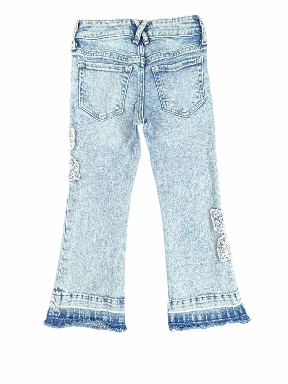GAP KIDS 70’s Flare High Rise Butterfly Jeans - 5